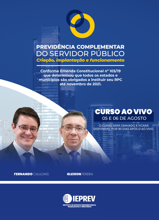 Curso On-line | Previdência Complementar do Servidor Público