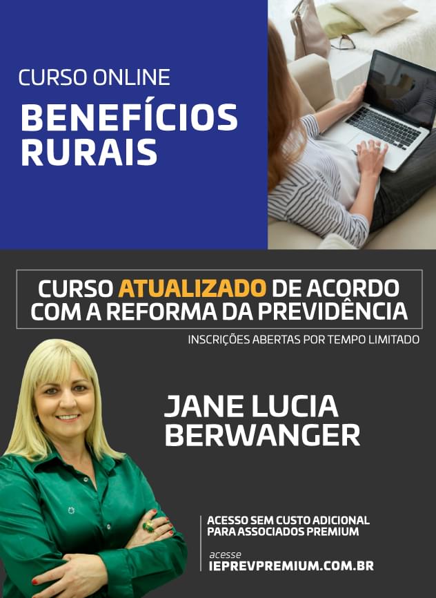 Curso online Benefícios Rurais - EC 103/2019